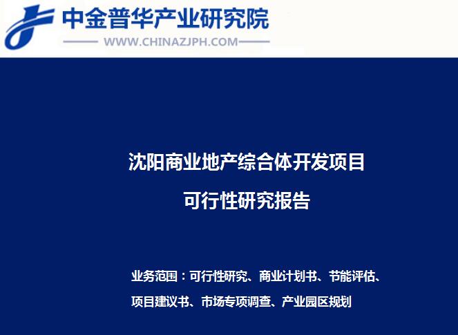 沈陽商業(yè)地產綜合體開發(fā)項目可行性研究報告